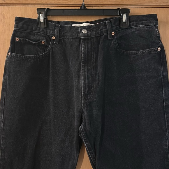 Levi’s Men’s Vintage 505 Regular Fit Jeans Black Size W38 L32 - Picture 2 of 11